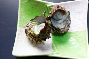 サザエのつぼ焼き